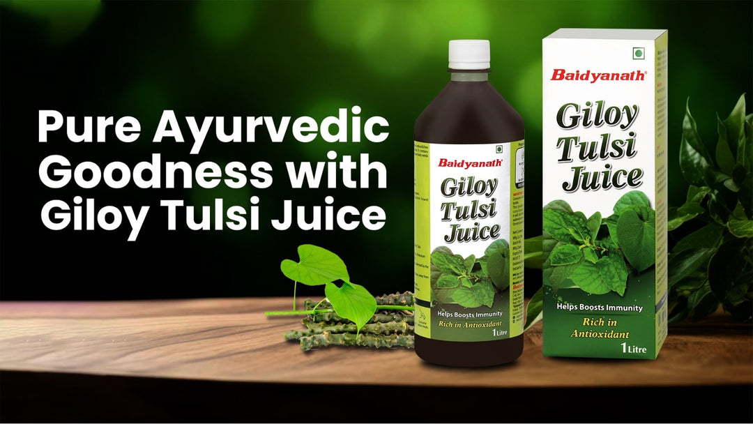 Experience Ayurvedic Benefits with Giloy Tulsi Juice