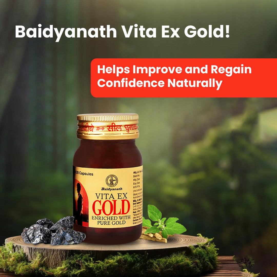 Baidyanath Vita Ex Gold (20 Capsules)