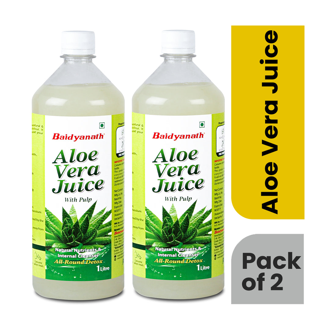 Baidyanath aloe vera juice Pack of 2