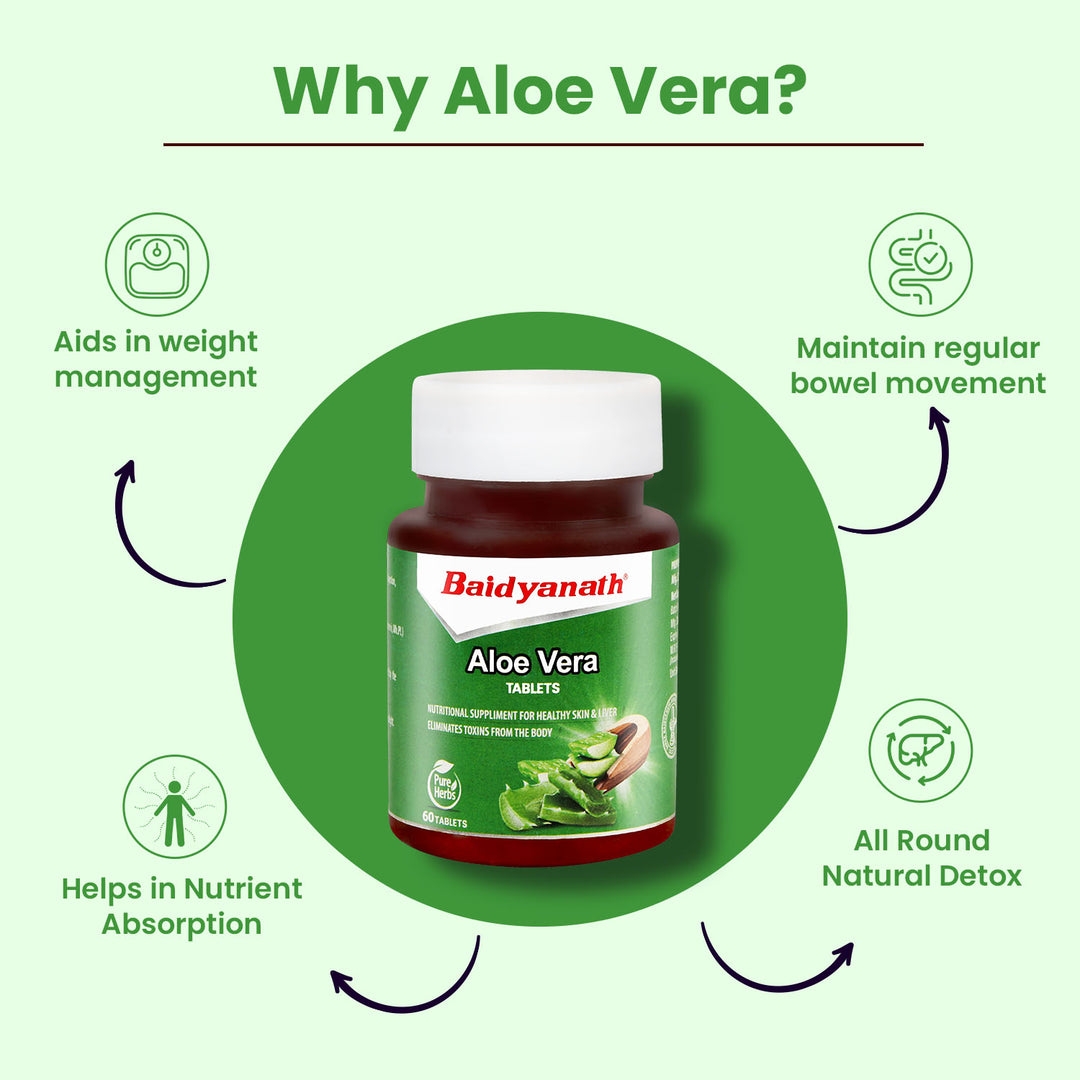 aloe vera tablets offer numerous health benefits, including weight management, nutrient absorption, detox.