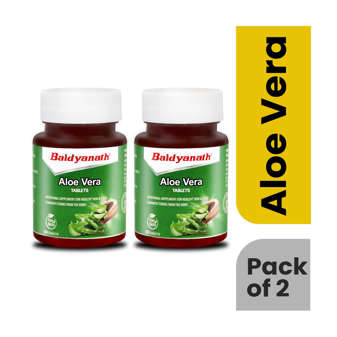 Baidyanath Aloe Vera Tablets  (60 Tablets)