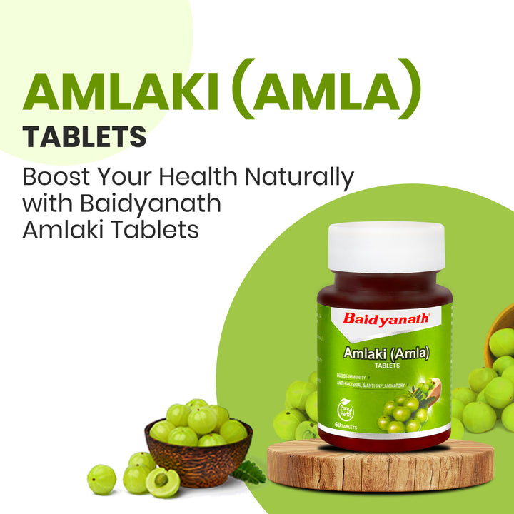 Baidyanath Amlaki (Amla) Tablets (60 Tablets)