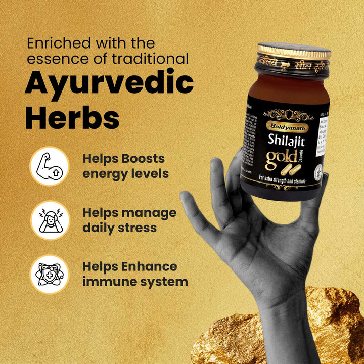 Baidyanath Shilajit Gold (20 Capsules)