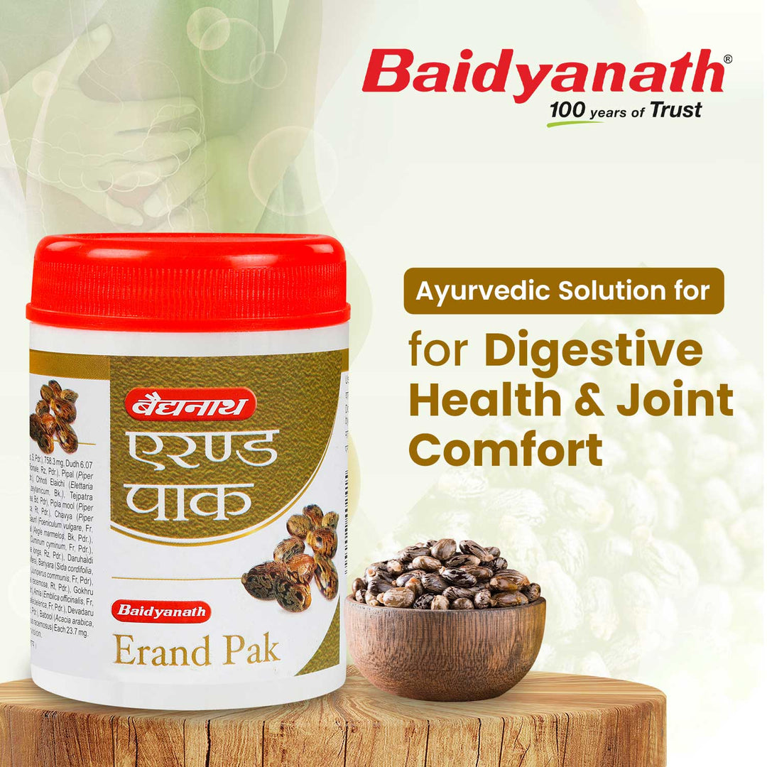 Baidyanath Erand pak helps in arthrities, constipation and nervous diseases 120 gram