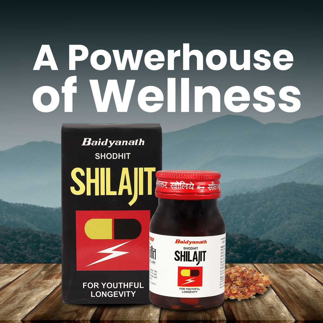 Baidyanath Shodhit Shilajit (30 Capsules)