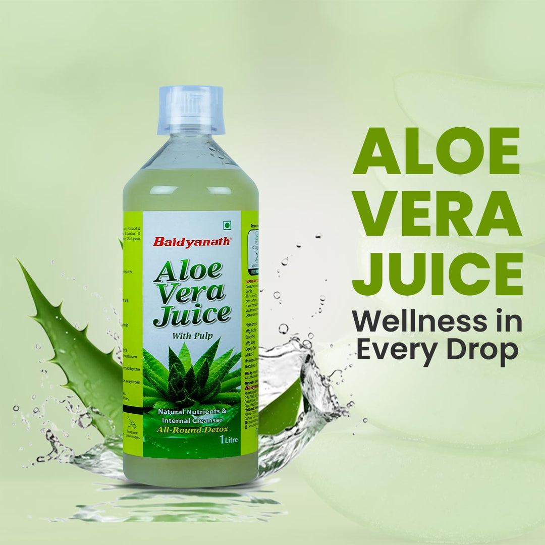 Baidyanath Aloe Vera Juice -1L* 3 Pack