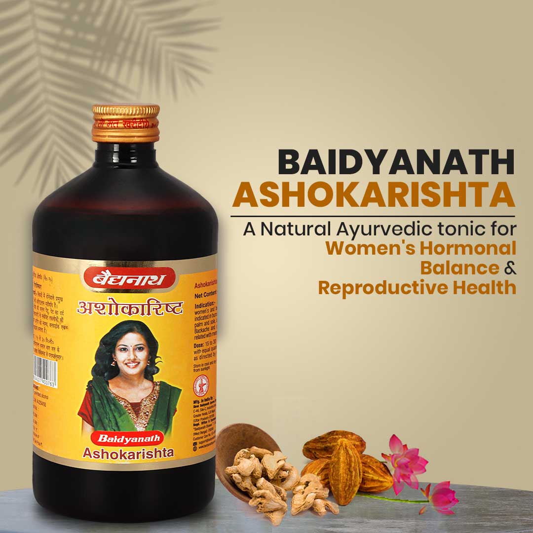 Baidyanath Ashokarishta (450 ml) (Pack of 3)