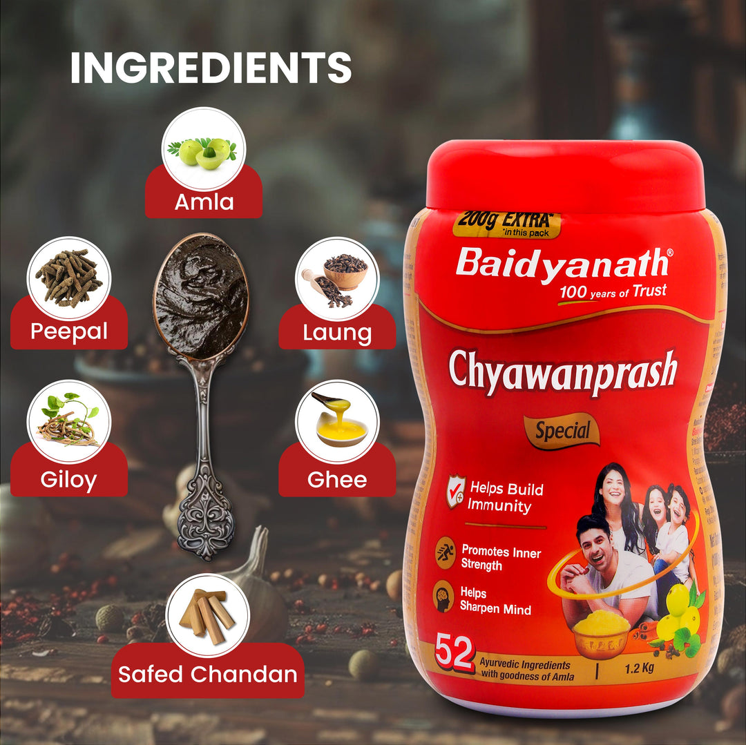 Baidyanath Chyawanprash Special 900 Gram With 100 Gram Extra