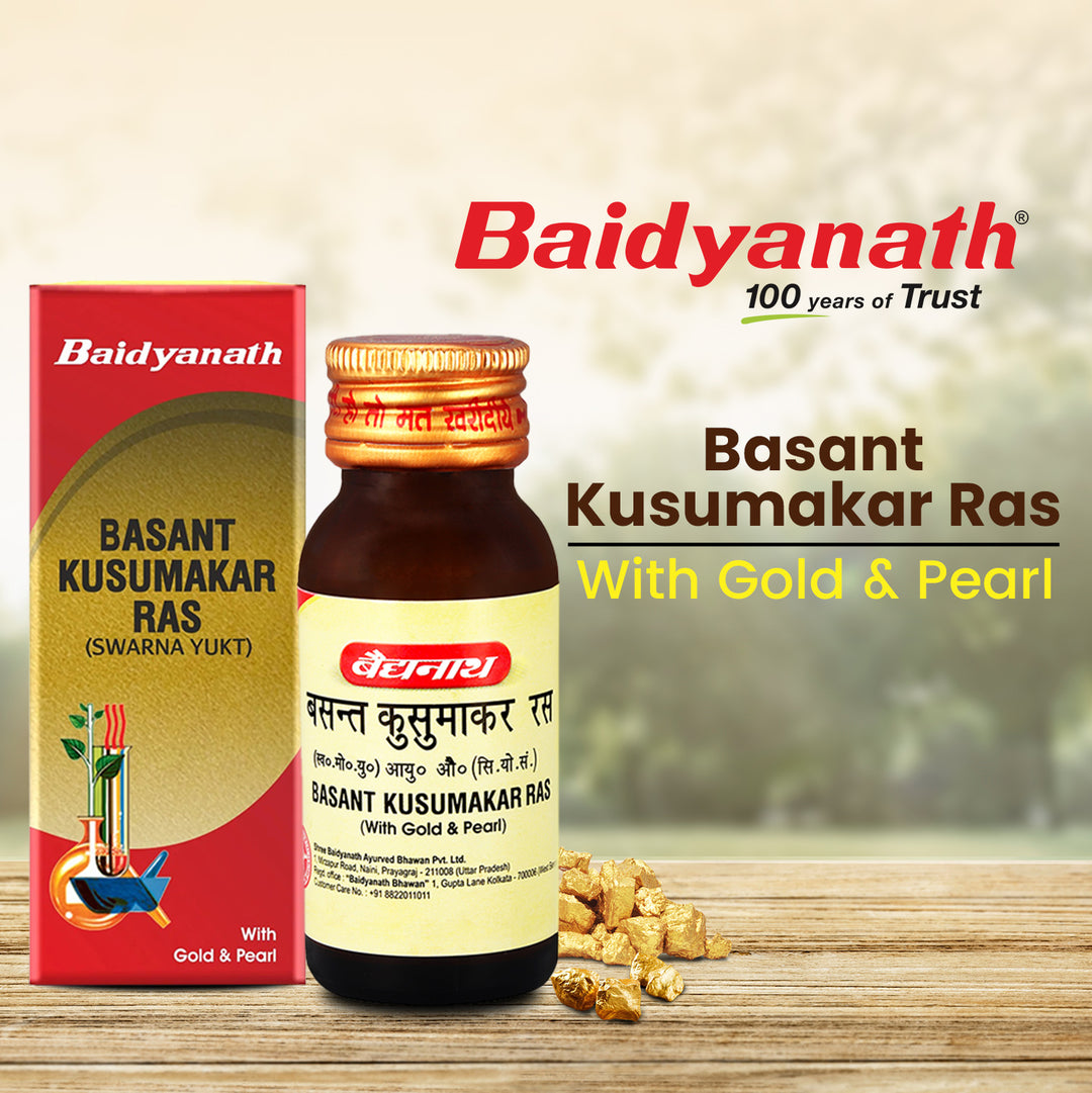 Baidyanath Basant Kusumakar Ras (30 Tablets)