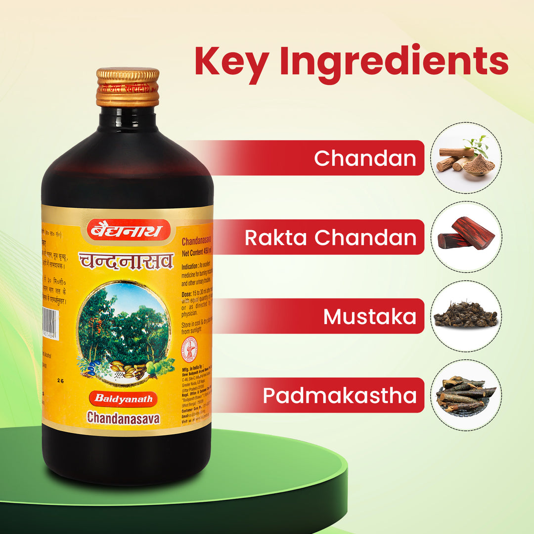 Baidyanath Chandanasava (450 ml)