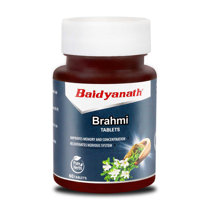 Baidyanath brahmi tablet bottle