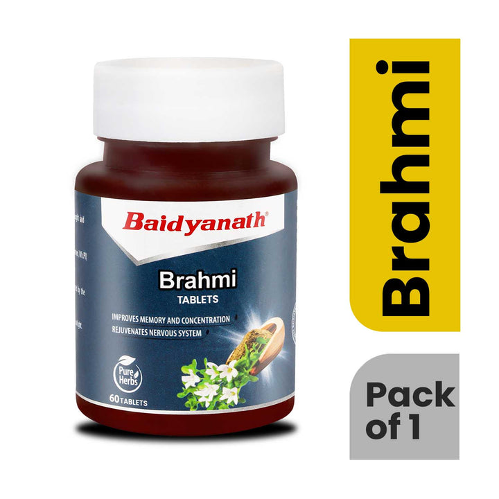 Baidyanath Brahmi Tablets (60 Tablets)