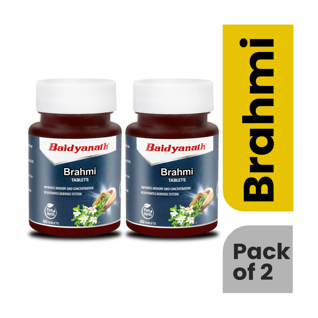 Baidyanath brahmi tablets pack of 2