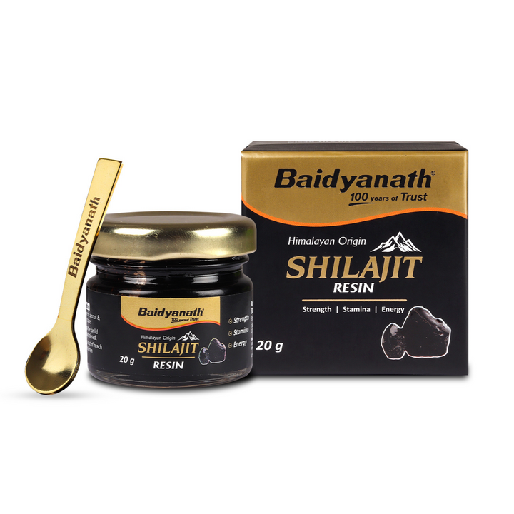 Baidyanath Himalayan Shilajit Resin| Rich in Fulvic Acid| For Strength, Power & Stamina