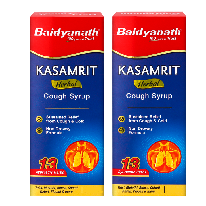 Baidyanath Kasamrit Herbal 100 ml ( Pack of 2)