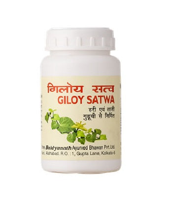 Baidyanath Giloy satva Gulwelsatva helps in chronic fever 60 gram