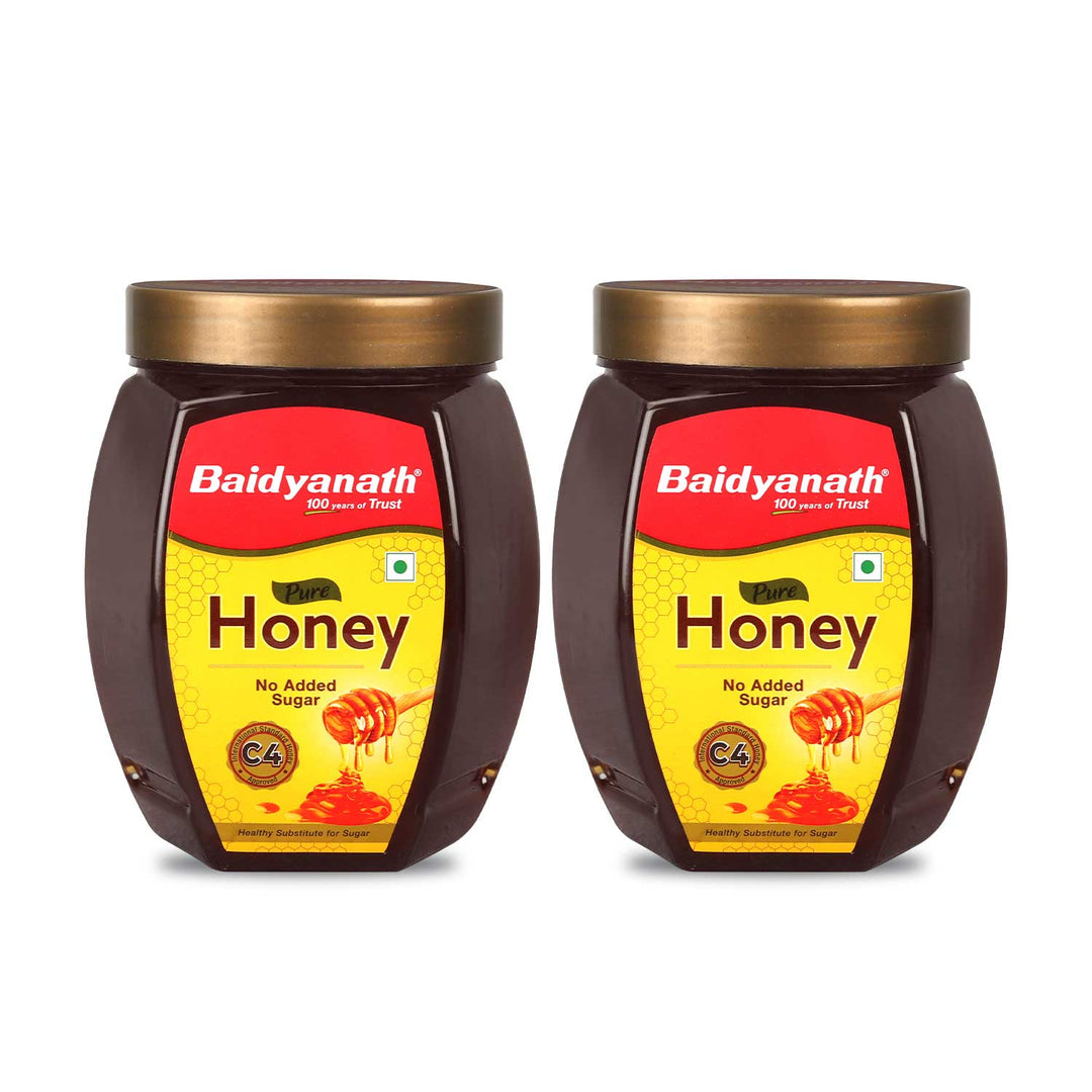 Baidyanath Honey | C4 Approved, Unadulterated, Pure Honey (500 g)