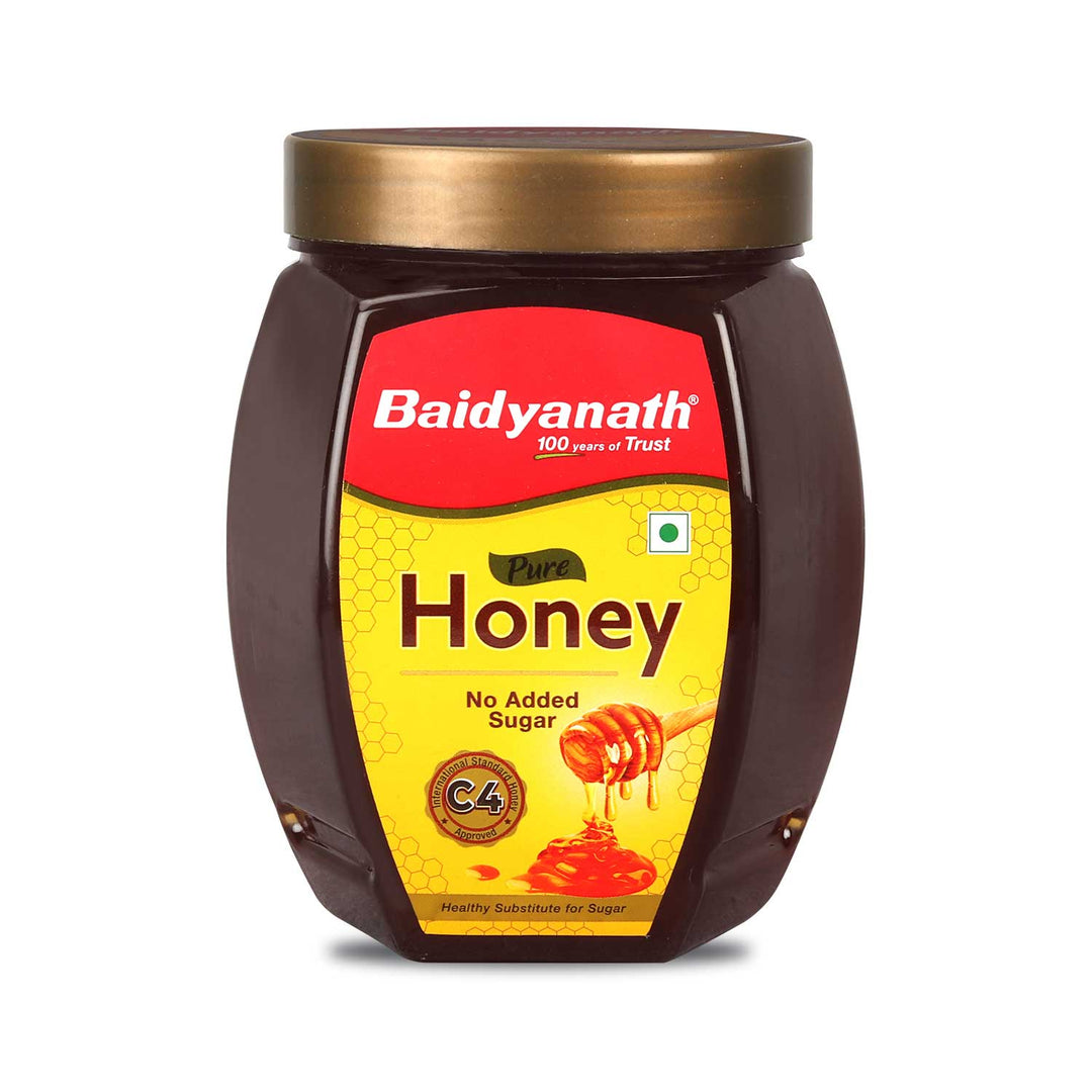 Baidyanath Honey C4 Approved, Unadulterated, Pure Honey (1 kg)