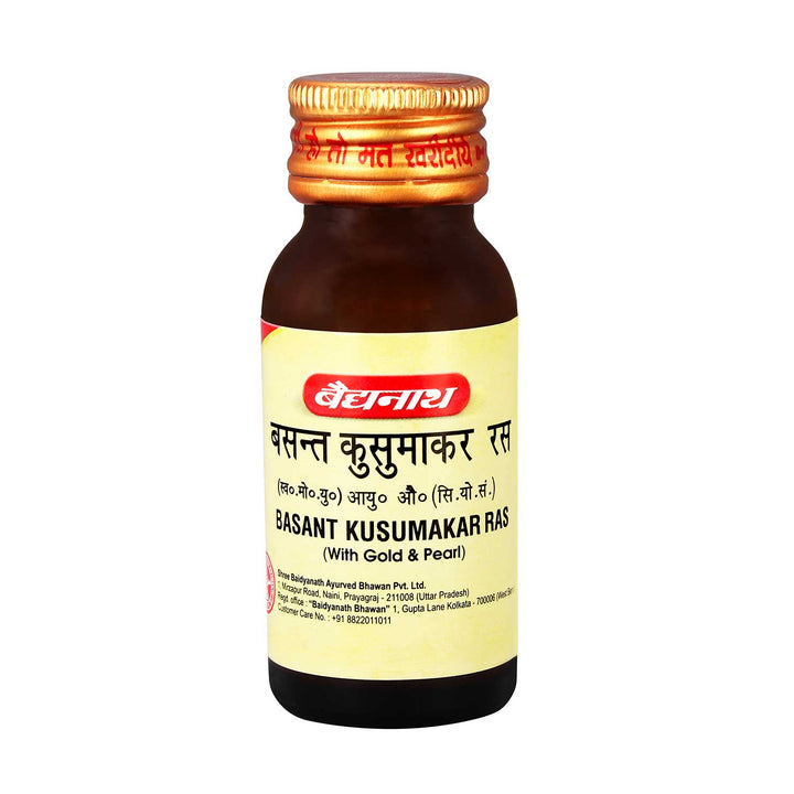 Baidyanath Basant Kusumakar Ras bottle