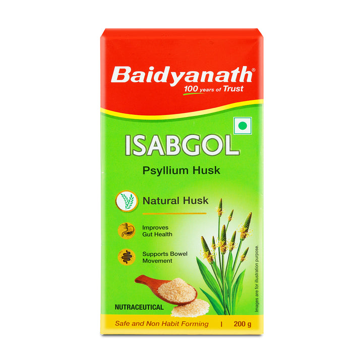 Baidyanath Isabgol (Psyllium Husk) | Healthy Digestive Tract | Rich Source Of Dietary Fibre, Gluten Free