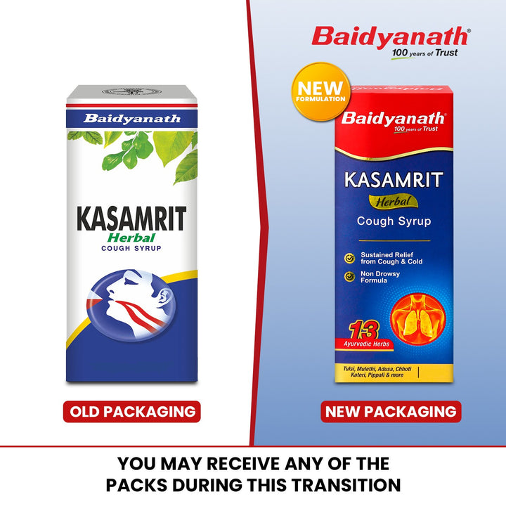 Baidyanath Kasamrit Herbal 100 ml ( Pack of 2)