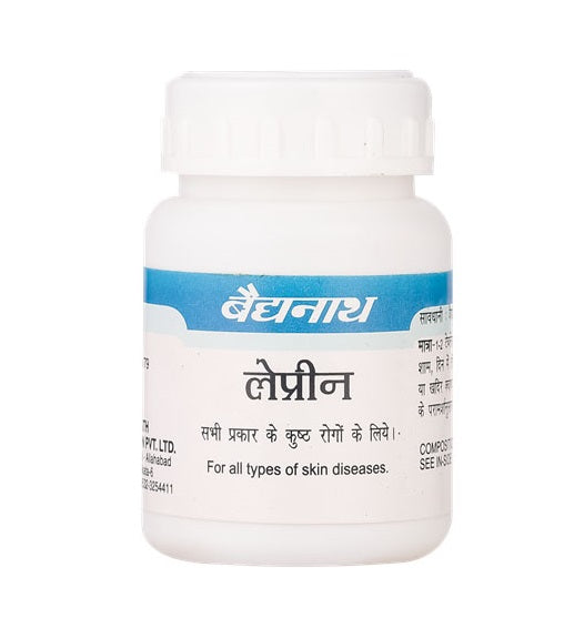 Baidyanath Leprine Tab Helps in all type of Skin Diseases 100 tablets