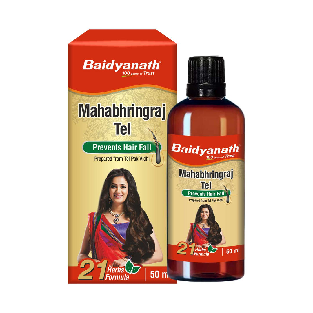 Baidyanath mahabhringraj tel bottle & box