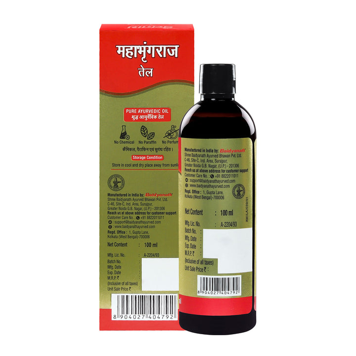 Baidyanath Mahabhringraj Oil 100ml