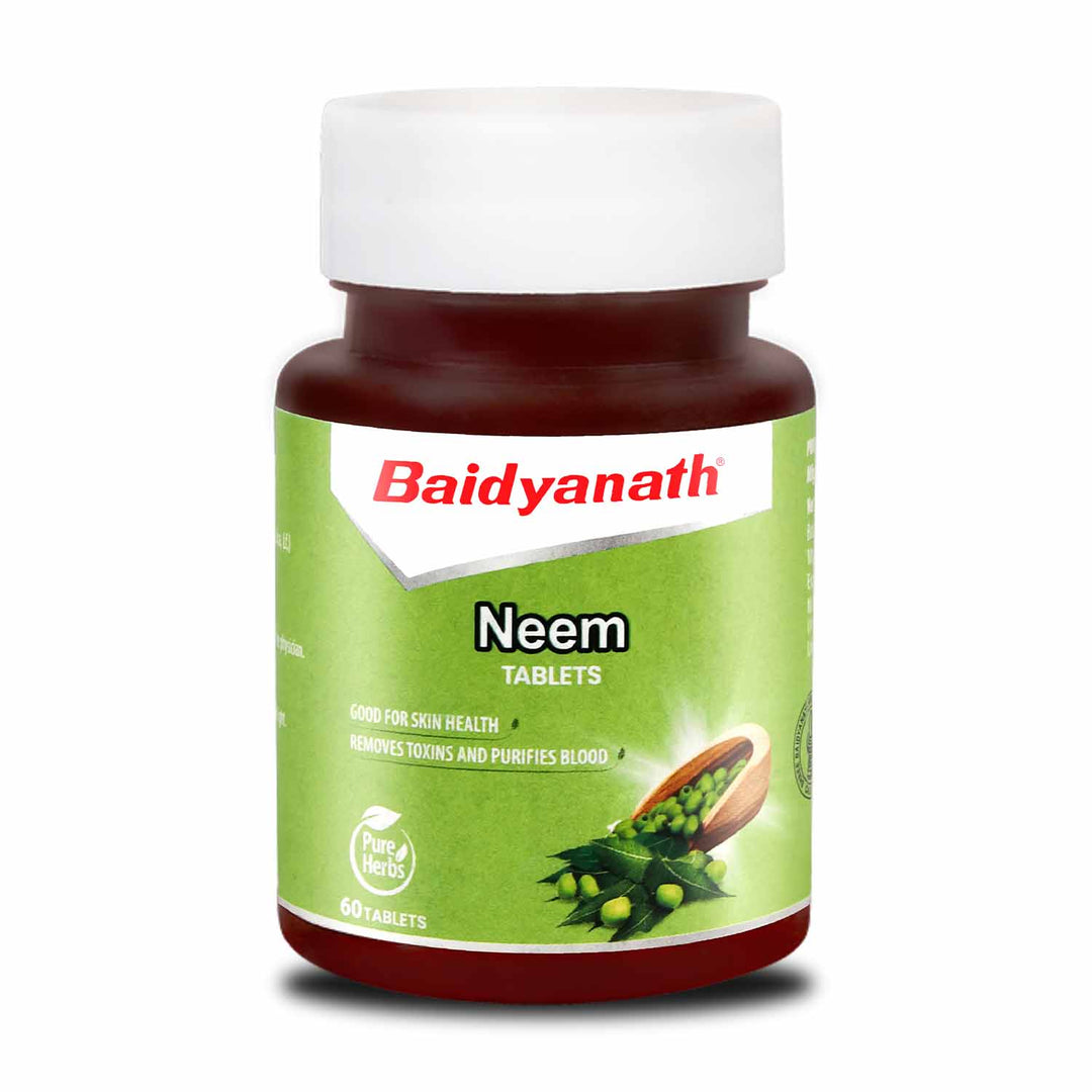 Baidyanath Neem Tablets Pack of 2 (60 Tablets)