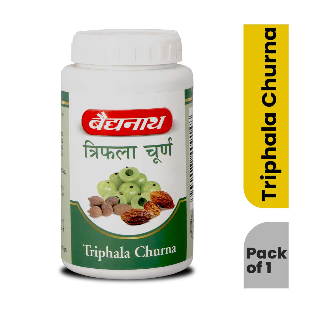 Baidyanath Triphala Churna-400g Help to Improve Bowel Movement & Indigestion, Constipation and Digestive Disorders