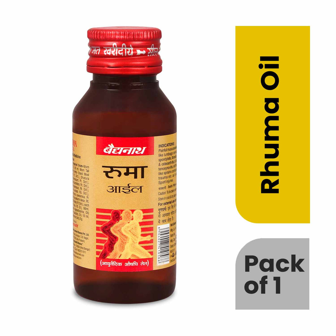 Baidyanath Rhuma Oil, helps in Knee and Joints Pains 100 ml