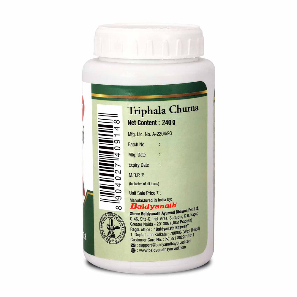 Back Triphala Churna