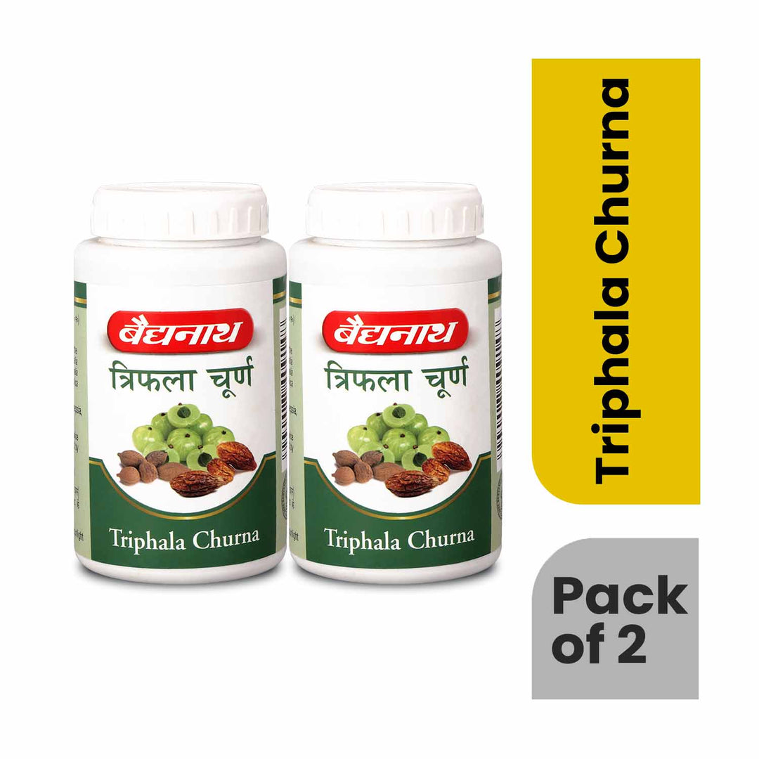 Baidyanath Triphala Churna-400g Help to Improve Bowel Movement & Indigestion, Constipation and Digestive Disorders