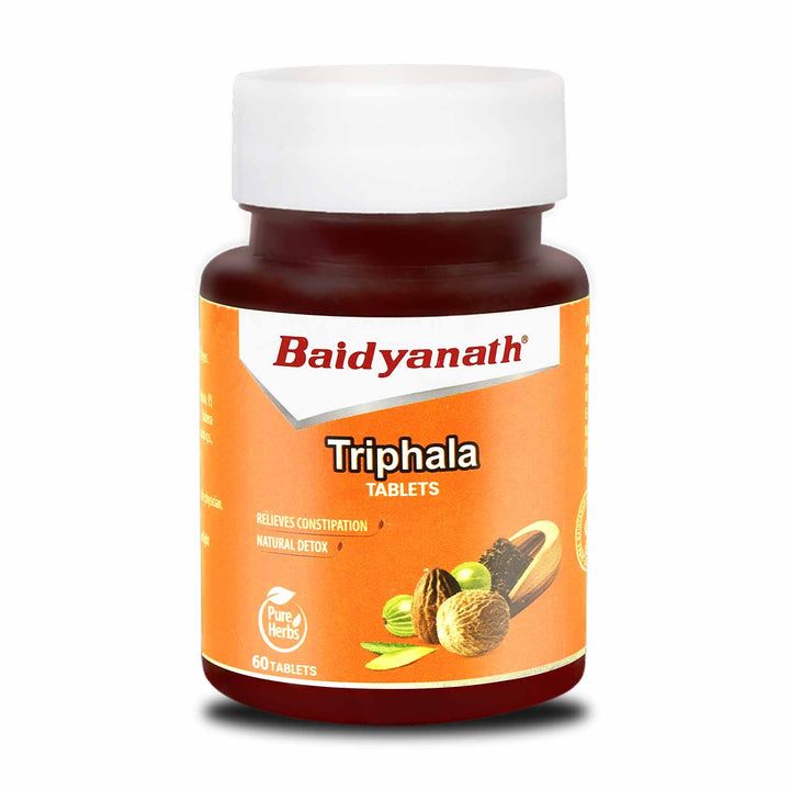 Baidyanath Triphala Tablets 60 Tablets ( Pack of 2)