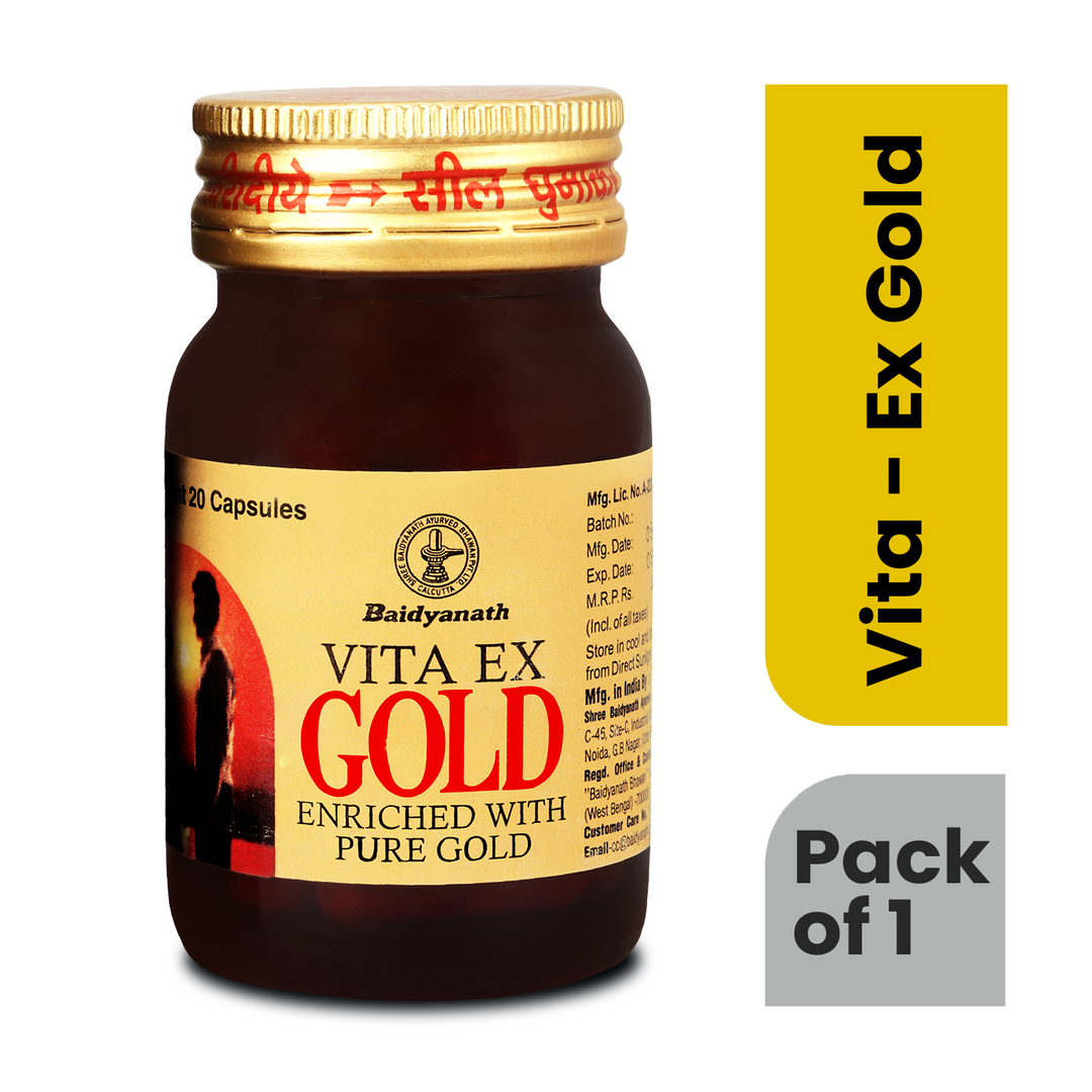 Baidyanath Vita Ex Gold (20 Capsules)