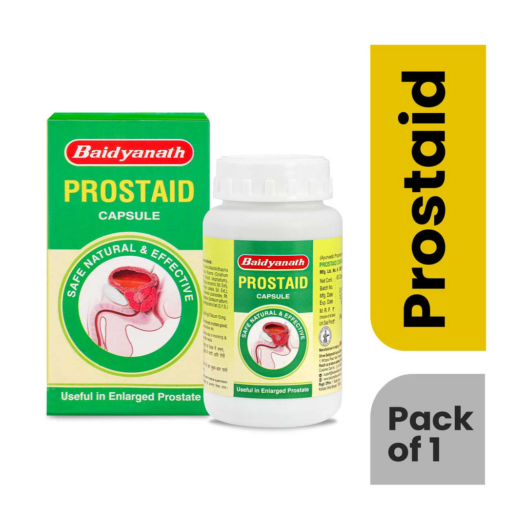 Baidyanath Prostaid Capsule (60 Capsules)