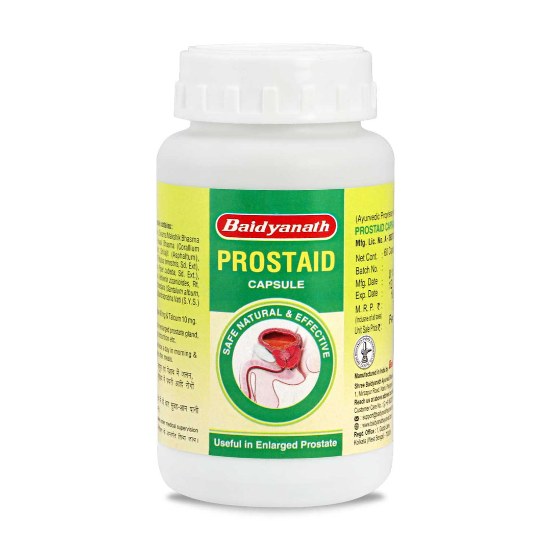 Baidyanath Prostaid Capsule (60 Capsules)