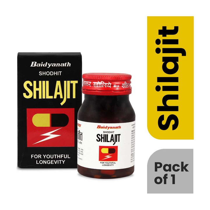 Baidyanath Shodhit Shilajit (30 Capsules)