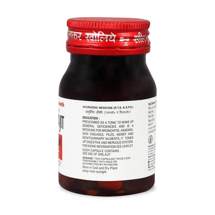 Baidyanath Shodhit Shilajit (30 Capsules)