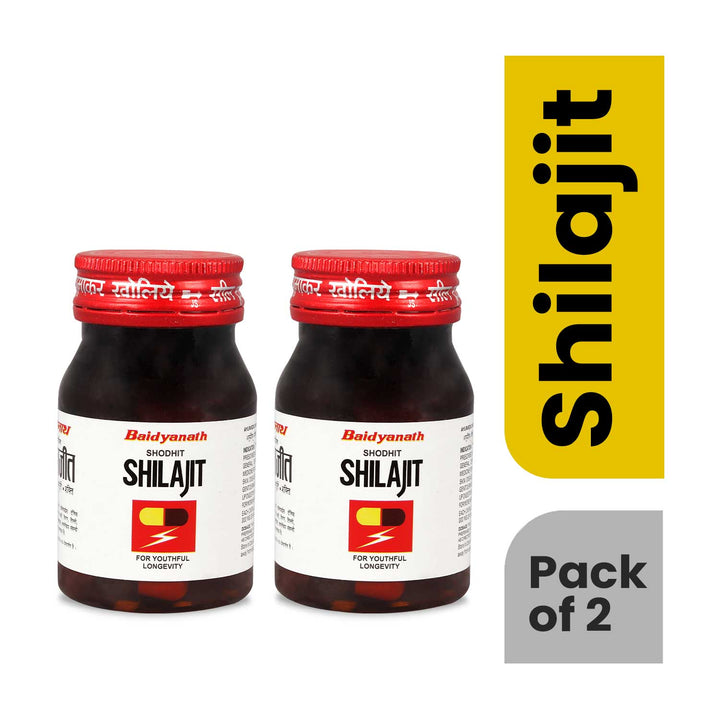 Baidyanath Shodhit Shilajit (30 Capsules)