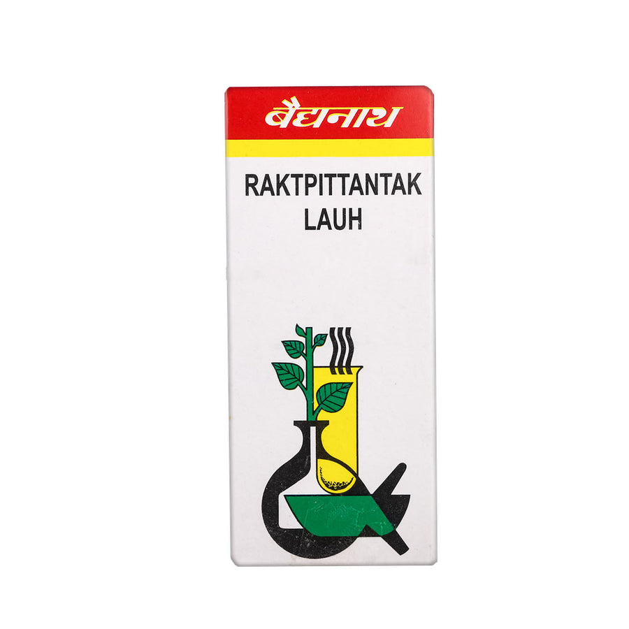 Baidyanath Raktapittantak lauh Helps in Amenorrhoea, dysmenorrhoea and constipation 40 tablets.