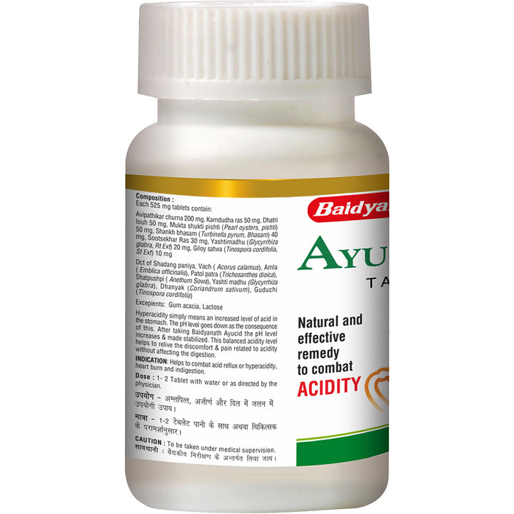 Baidyanath Ayucid Tablet 60 Tablets (Pack of 2 )