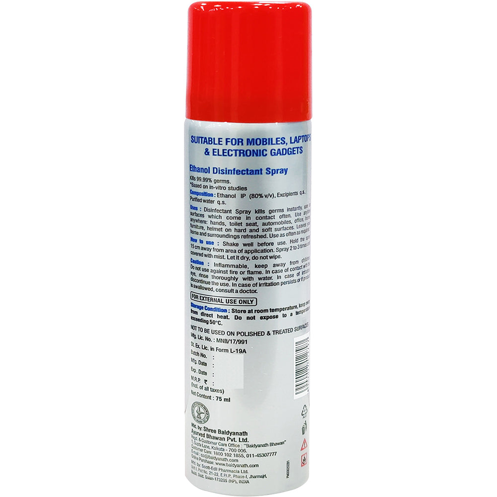 Baidyanath Multisurface Disinfectant Spray (75 ml)