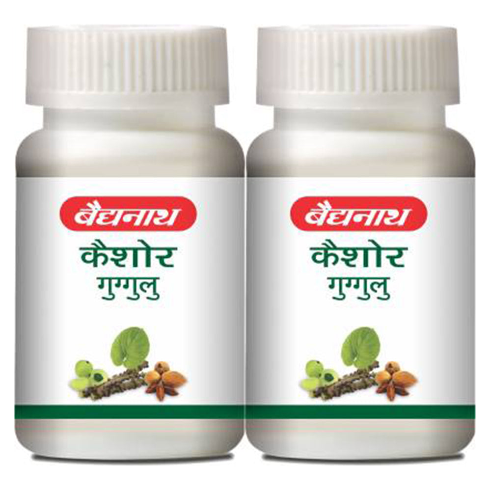 Baidyanath Kaishore Guggulu Pack of 2 (80 Tablets)