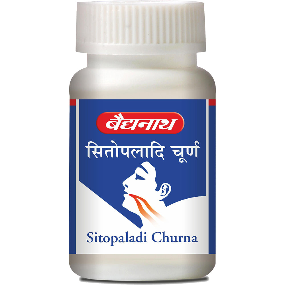 Baidyanath Sitopaladi Churna bottle